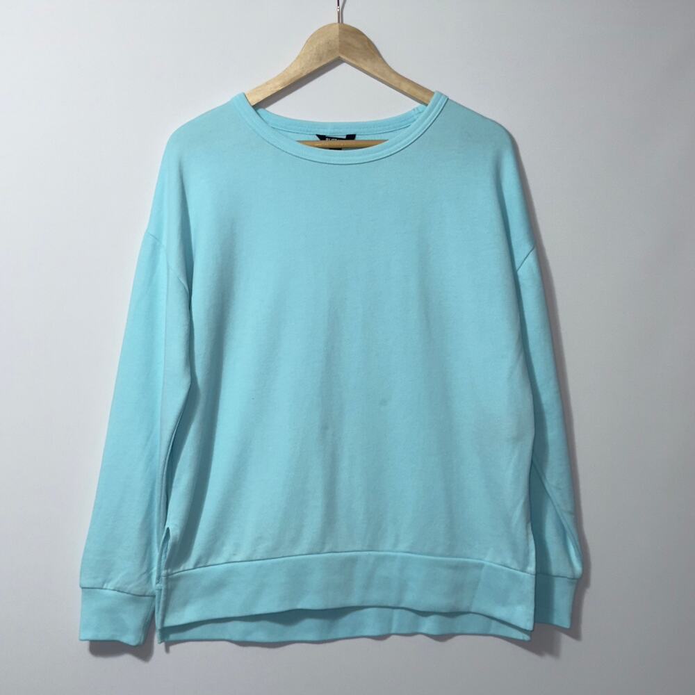 Buffalo David Bitton Light Blue Long Sleeve Top, Size Small